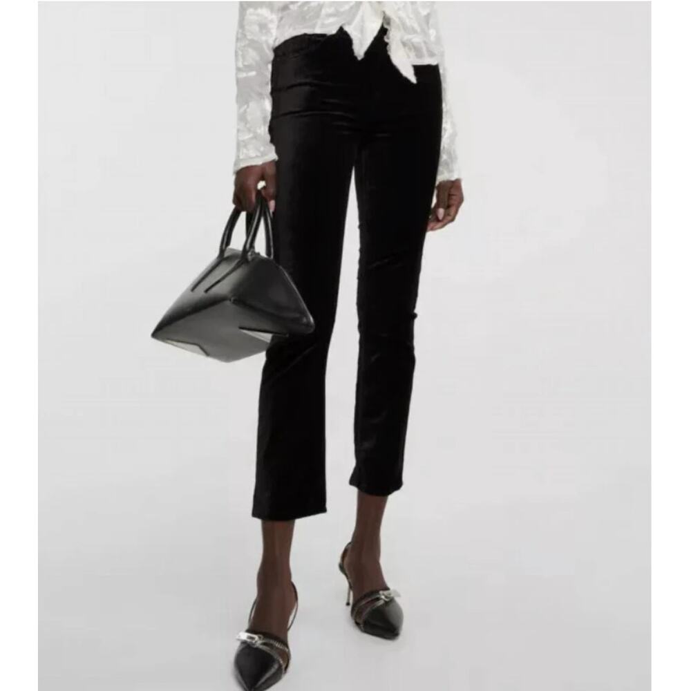 Citizens of Humanity Jolene High Rise Jeans‎ 29 Ankle Vintage Slim Black Velvet